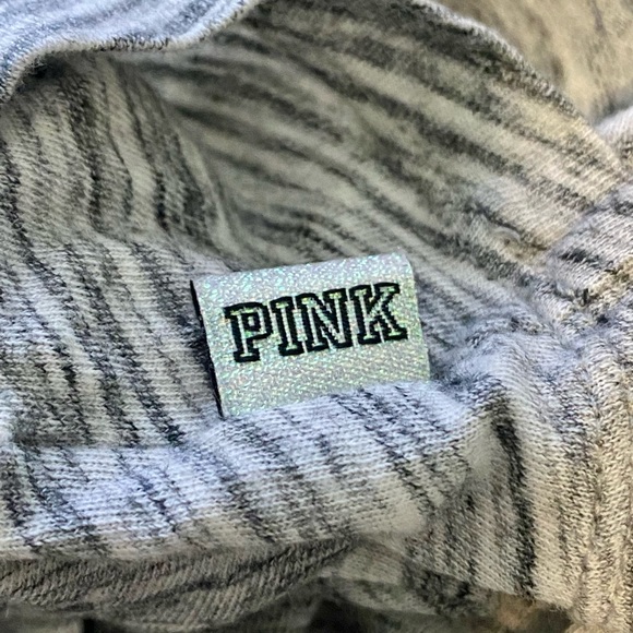 NWOT! PINK Victoria's Secret Holla Daze Sequin Embellished Ringer Tee - Picture 11 of 14